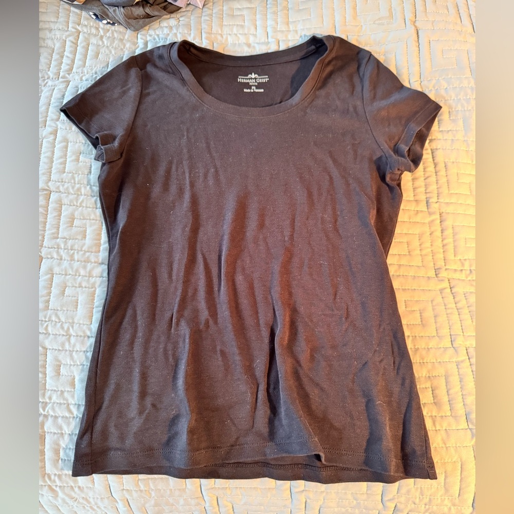 Classic Black Short Sleeve Tee
